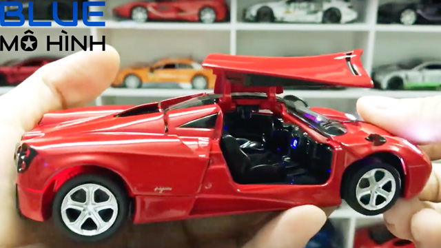 Chiêm ngưỡng mô hình xe Pagani Huayra Minh Nhựa