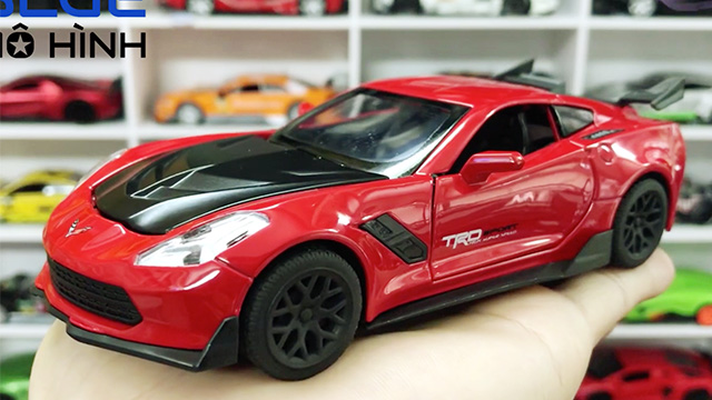 Xe thể thao Mỹ Chevrolet Corvette Đỏ