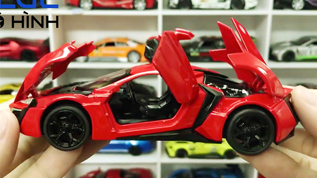 Mẫu xe tuyệt đẹp trong phim Fast and Furious Lykan Hypersport Đỏ