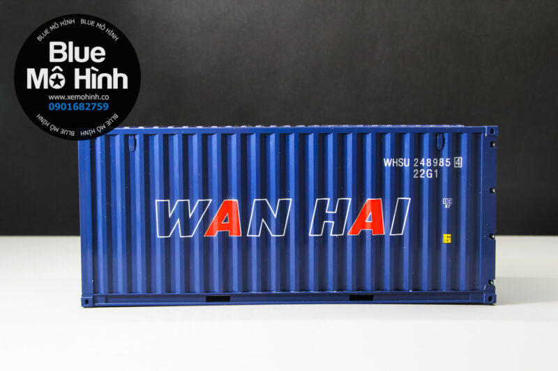 Thùng container - Blue Mô Hình